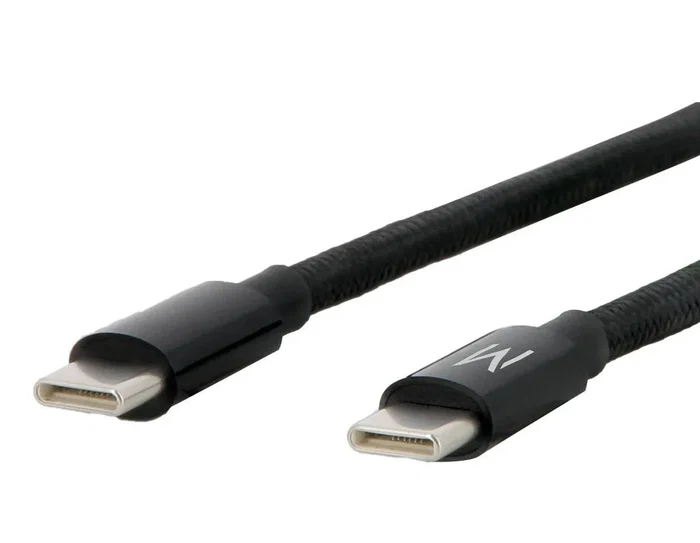 Mobilis Cable USB C a USB C 1m 100W Negro Mobilis Cable USB C a USB C 1m 100W Negro