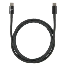 Mobilis Cable USB C a USB C 1m 100W Negro