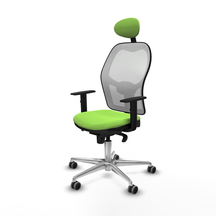 PIQUERAS Y CRESPO Silla de oficina Jorquera color Pistacho y Blanco PIQUERAS Y CRESPO Silla de oficina Jorquera color Pistacho y Blanco