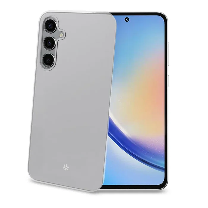 Celly GELSKIN1064 Funda TPU Transparente Resistente a Golpes para Samsung Galaxy A55 5G - 16.8 cm (6.6")