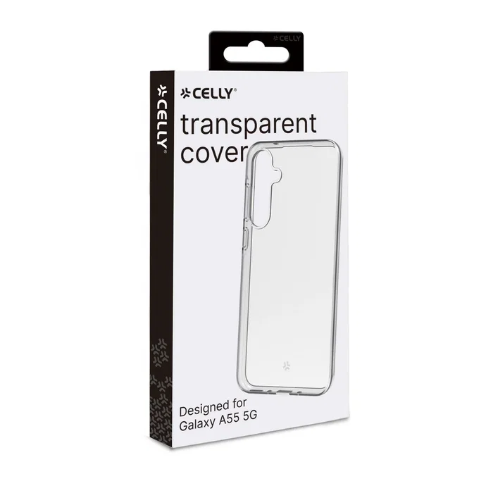 Celly GELSKIN1064 Funda TPU Transparente Resistente a Golpes para Samsung Galaxy A55 5G - 16.8 cm (6.6")