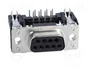 HARTING Conector D-Sub 9 pines hembra para PCB