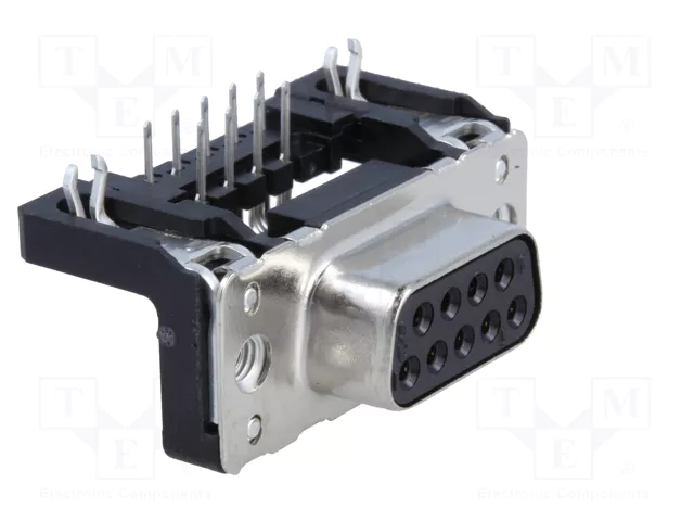 HARTING Conector D-Sub 9 pines hembra para PCB HARTING Conector D-Sub 9 pines hembra para PCB