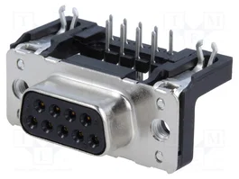 HARTING Conector D-Sub 9 pines hembra para PCB