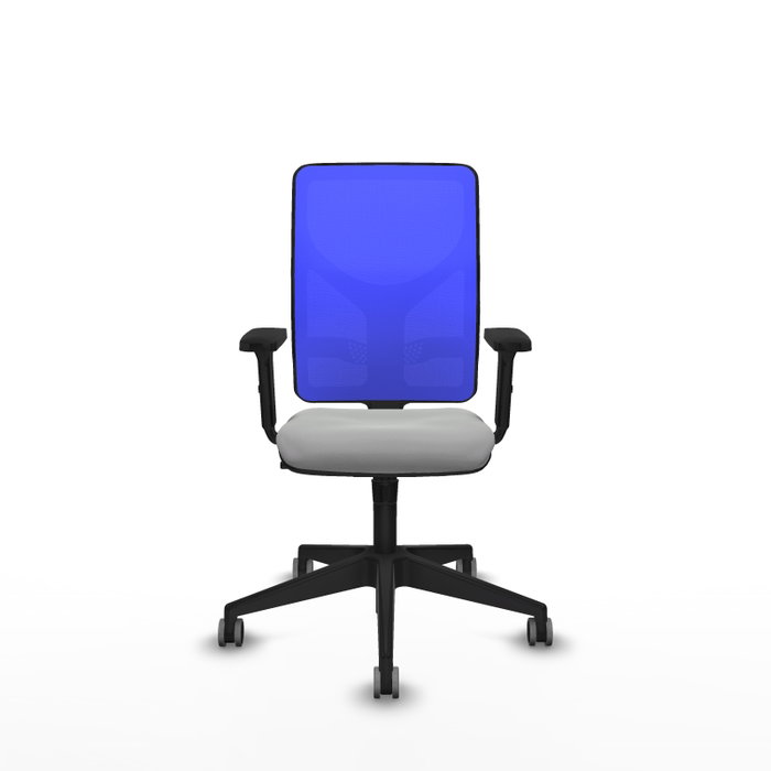 PIQUERAS Y CRESPO Silla de oficina Motilla con mecanismo Sincro, Azul y Gris claro PIQUERAS Y CRESPO Silla de oficina Motilla con mecanismo Sincro, Azul y Gris claro
