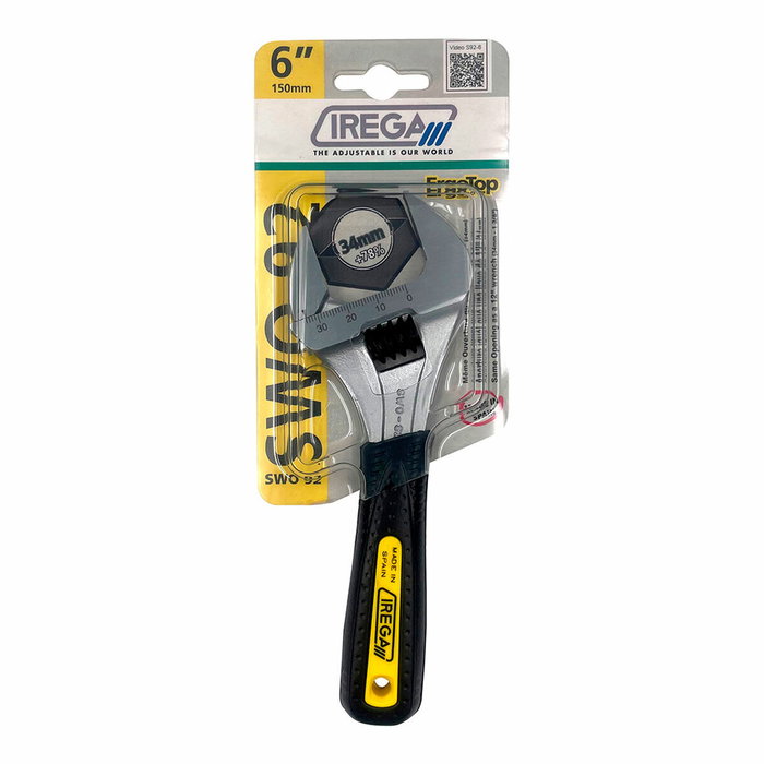 Irega Llave ajustable SWO 92/CBE 6 pulg Irega Llave ajustable SWO 92/CBE 6 pulg