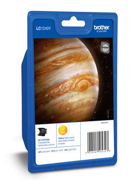 Brother Cartucho de Tinta LC-1240Y Amarillo 600 Páginas