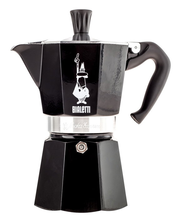 Bialetti Moka Express 6TZ Negra 6 Tazas Bialetti Moka Express 6TZ Negra 6 Tazas