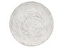 Giftdecor Mesa Madera Decoracion Espiral 40 cm x 39 cm x 40 cm Blanco y Madera (Set de 6)