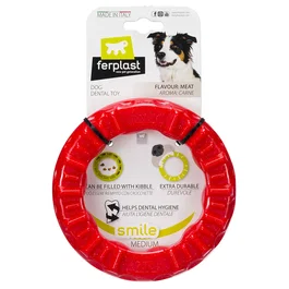 Ferplast Anillo Smile M Rojo Ø 16 x 3,2 cm