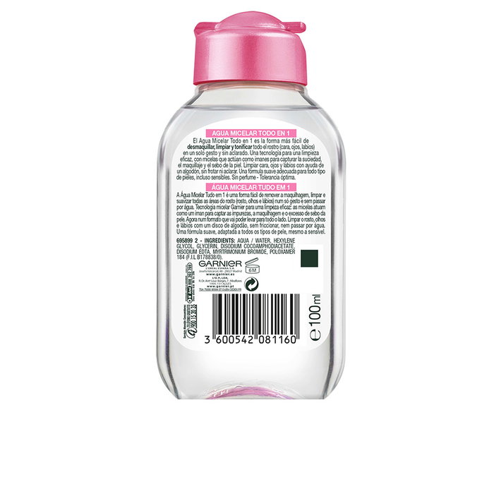 Garnier Agua Micelar SkinActive Todo en 1 - 125 ml