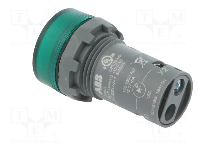 ABB Lámpara de control CL2 verde Ø22mm ABB Lámpara de control CL2 verde Ø22mm