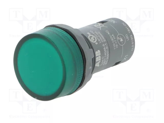 ABB Lámpara de control CL2 verde Ø22mm ABB Lámpara de control CL2 verde Ø22mm