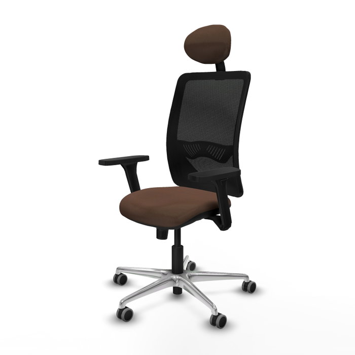 PIQUERAS Y CRESPO Silla de oficina Zulema con mecanismo Sincro, Brazos 3D y Cabecero Fijo PIQUERAS Y CRESPO Silla de oficina Zulema con mecanismo Sincro, Brazos 3D y Cabecero Fijo