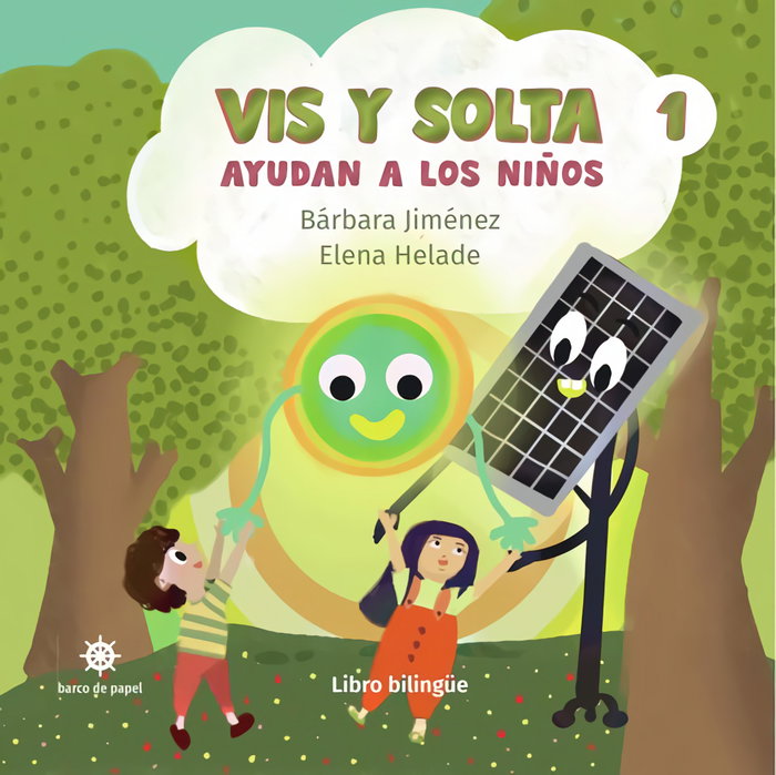 BARCO DE PAPEL, Vis y Solta ayudan a los niños (esp-ing)