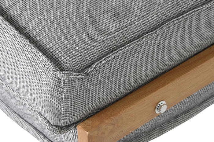 DKD Home Decor Sofá Cama de Metal y Poliéster 151x96x79