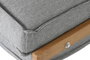 DKD Home Decor Sofá Cama de Metal y Poliéster 151x96x79