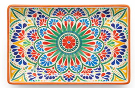 La Mediterranea Bandeja Melamina Brillo Arabig 30x20x2.5 cm (Pack de 12) lifetyle