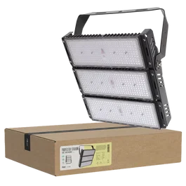 BX3 Light Proyector LED Stadium 750W 112500 Lm Philips 3030 Driver Meanwell 1-10V IP65 100000 h para Estadios y Exteriores