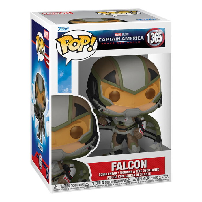 Funko Figura POP! Marvel Captain America Brave New World Falcon