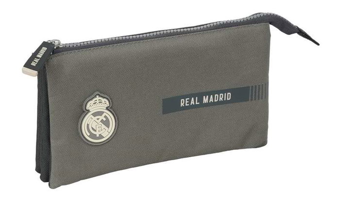 Portatodo Real Madrid C.F. Gris 22 x 12 x 3 cm