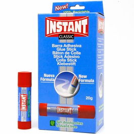 Instant Pegamento En Barra Classic 20 gr Sin Disolventes (Set de 24) (Set de 24)