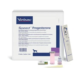 Virbac Speed Progesterone 6 Test, Determinación cuantitativa de progesterona circulante en el perro (suero o plasma)