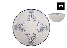 La Mediterranea Bol Ø16 cm Alto 7 cm Rosetta Monaco Brillo (24 Unidades)