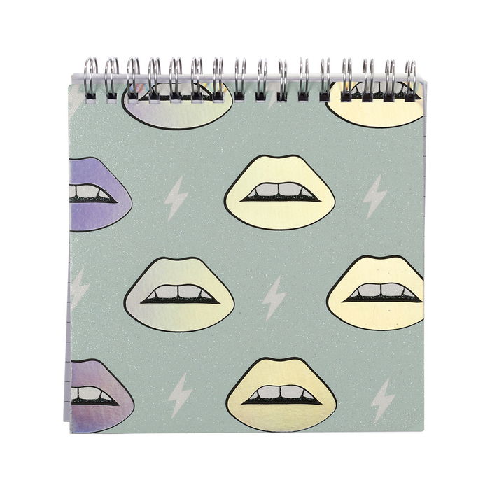 The Concept Factory Libreta Notas Rainbow 15x15 cm, Colección Good Vibes Bocas, 140 Páginas The Concept Factory Libreta Notas Rainbow 15x15 cm, Colección Good Vibes Bocas, 140 Páginas