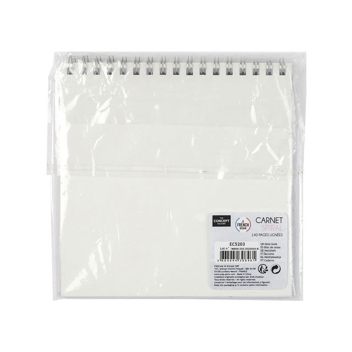 The Concept Factory Libreta Notas Rainbow 15x15 cm, Colección Good Vibes Bocas, 140 Páginas The Concept Factory Libreta Notas Rainbow 15x15 cm, Colección Good Vibes Bocas, 140 Páginas