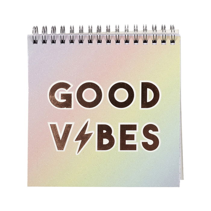 The Concept Factory Libreta Notas Rainbow 15x15 cm, Colección Good Vibes Bocas, 140 Páginas The Concept Factory Libreta Notas Rainbow 15x15 cm, Colección Good Vibes Bocas, 140 Páginas
