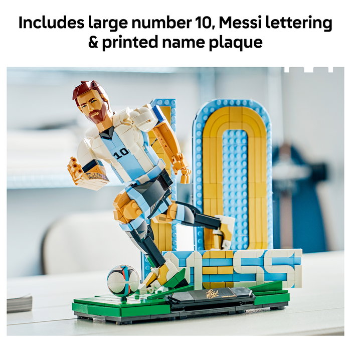 LEGO Editions Lionel Messi: Leyenda del Fútbol 43015