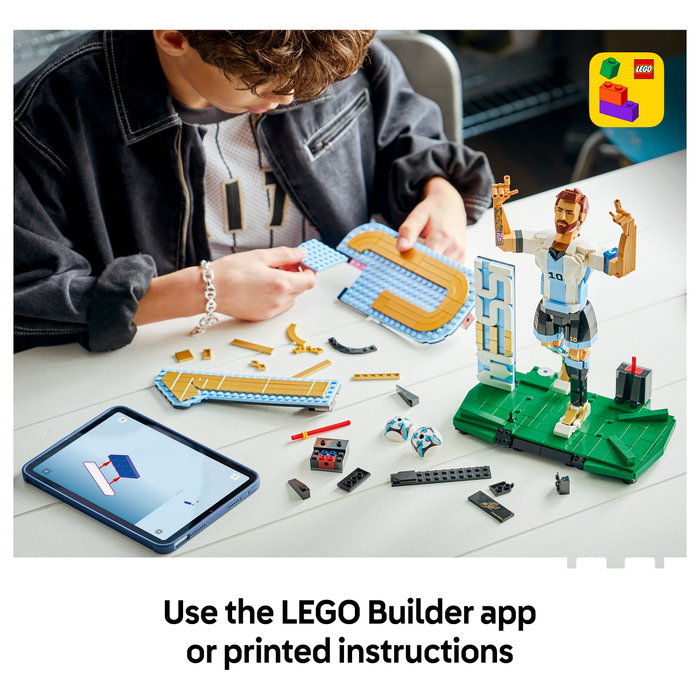 LEGO Editions Lionel Messi: Leyenda del Fútbol 43015