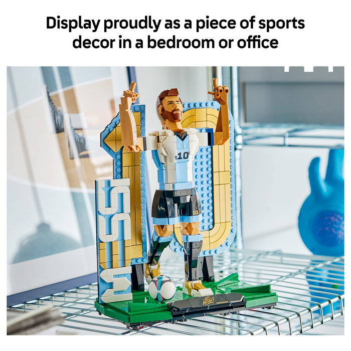 LEGO Editions Lionel Messi: Leyenda del Fútbol 43015