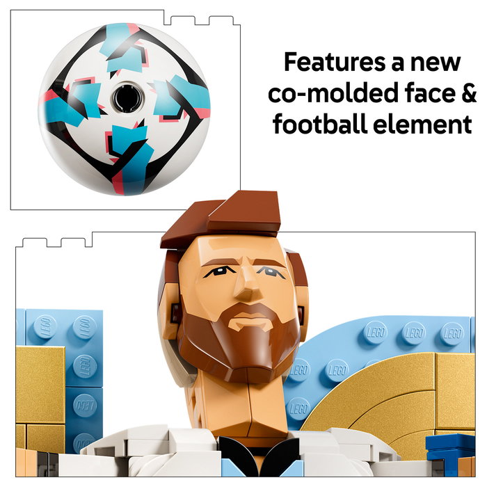 LEGO Editions Lionel Messi: Leyenda del Fútbol 43015