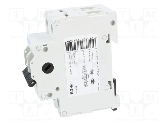 EATON ELECTRIC Interruptor de aislamiento IS-20/2 de 2 polos EATON ELECTRIC Interruptor de aislamiento IS-20/2 de 2 polos