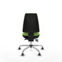PIQUERAS Y CRESPO Silla de oficina Elche color Pistacho con mecanismo Asincro