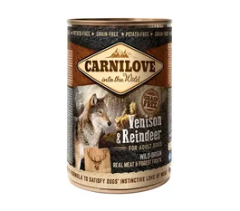 Carnilove Canine Adult Venado Reno Comida para Perros Caja 6 latas x 400 gr