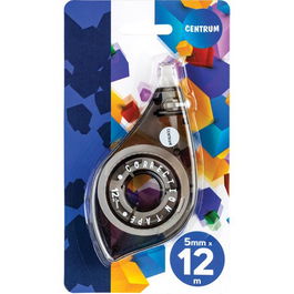 Corrector Cinta Centrum 5 Mm X 12 M. (Set de 12)