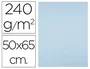 Liderpapel Cartulina 50x65 cm 240g/m2 Azul para Dibujo y Manualidades