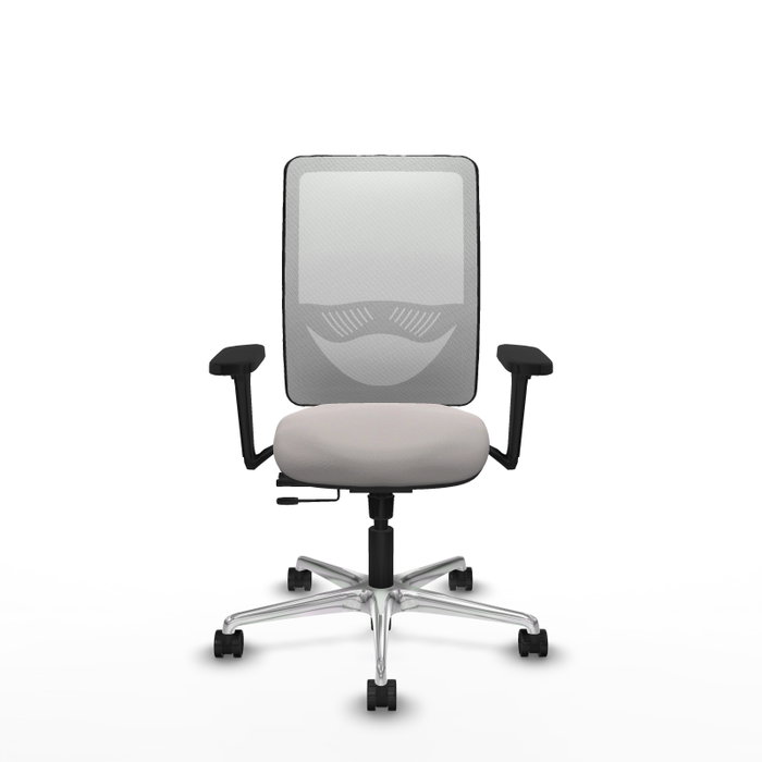 PIQUERAS Y CRESPO Silla de oficina Zulema Blanco con mecanismo Sincro/Traslack PIQUERAS Y CRESPO Silla de oficina Zulema Blanco con mecanismo Sincro/Traslack