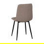 Silla Beige Tejido-Metal Salón 44 X 51 X 88 cm (Set de 4)