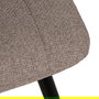 Silla Beige Tejido-Metal Salón 44 X 51 X 88 cm (Set de 4)