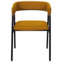 Home Deco Factory Silla Diseño Atom Mostaza
