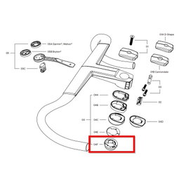 Deda Anillo de Compresión Sistema Dirección 45°x45° Manillar Alanera RS - Componentes para Bicicleta