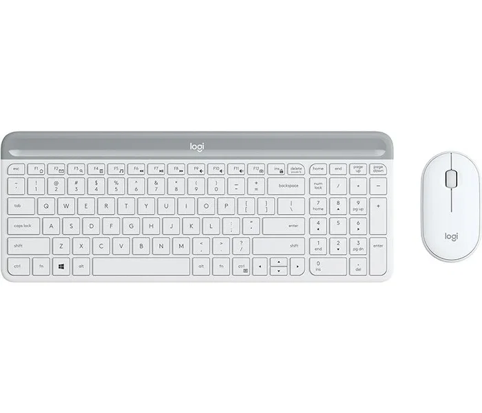 Logitech MK470 Slim Combo de Teclado y Ratón Inalámbrico Blanco Logitech MK470 Slim Combo de Teclado y Ratón Inalámbrico Blanco