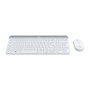 Logitech MK470 Slim Combo de Teclado y Ratón Inalámbrico Blanco