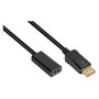 GoodConnections Adaptador DisplayPort 1.4 a HDMI 2.0b 4K @60Hz 20cm