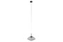 DKD Home Decor Lámpara de Techo de Cristal Gris 36x36x20 cm