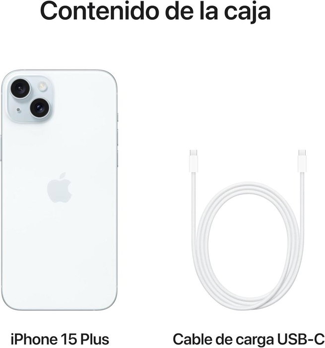 Apple iPhone 15 Plus 256GB Reacondicionado Grado A Azul 5G Apple iPhone 15 Plus 256GB Reacondicionado Grado A Azul 5G